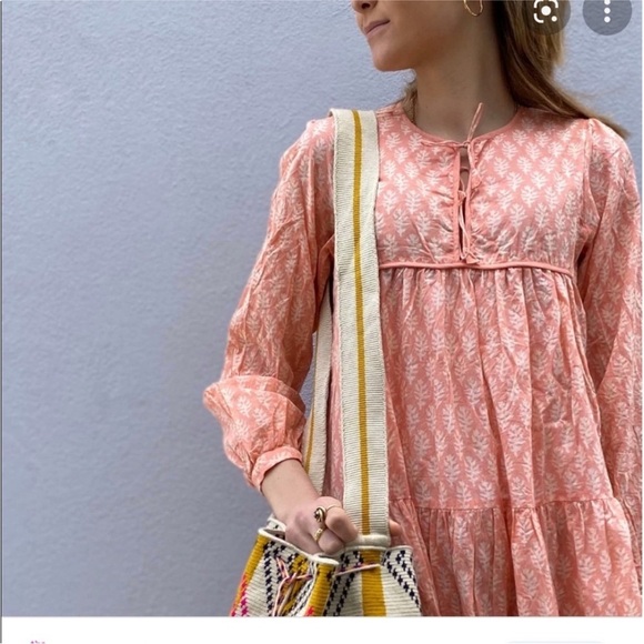 Matta Yamini peach dress NWT - Picture 2 of 5